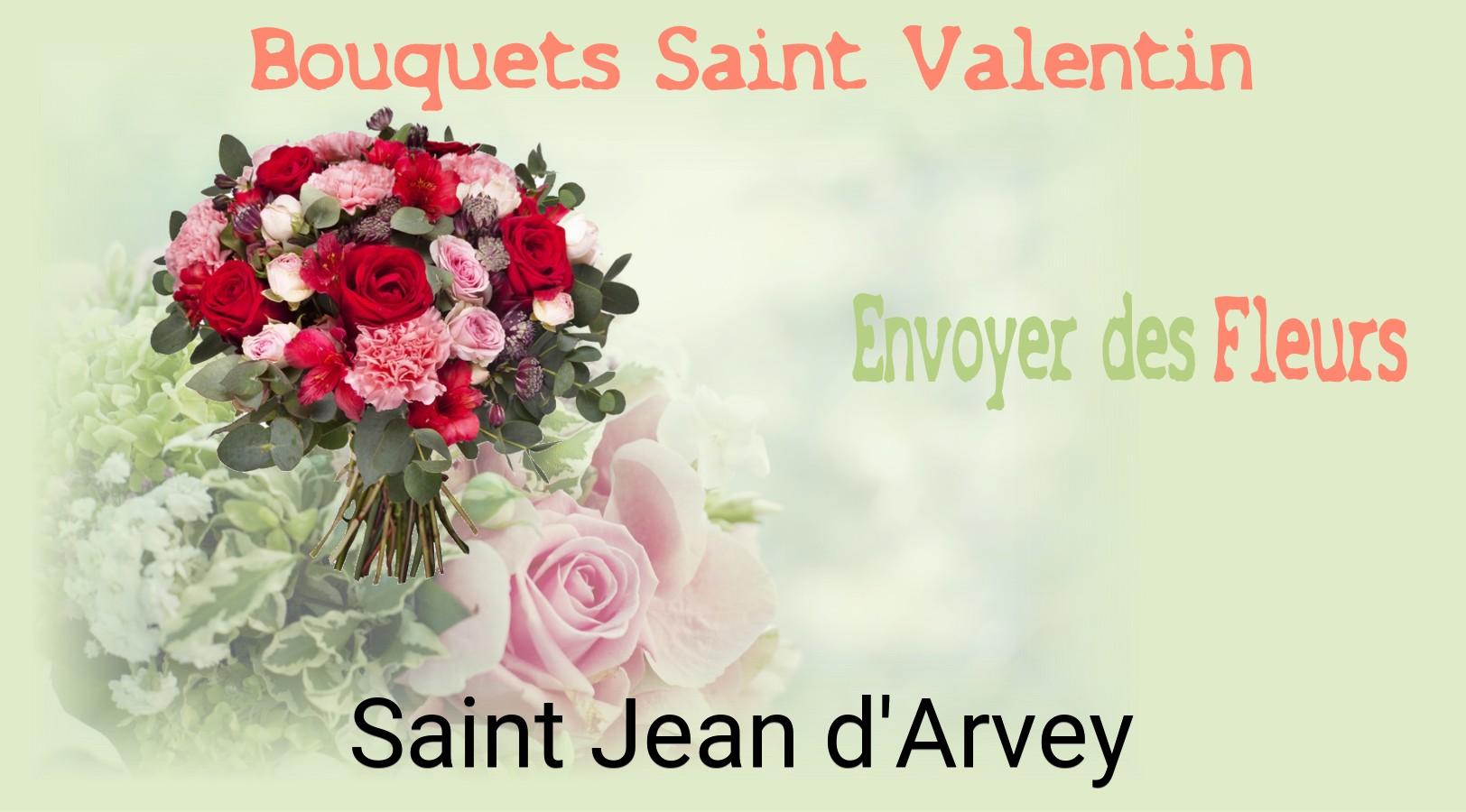 Roses de Saint-Valentin livrées à Saint-Jean-d'Arvey